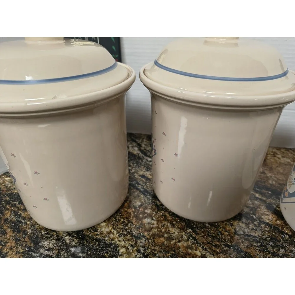 Set of four vintage Treasure Craft 